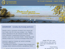Tablet Screenshot of eckankar.pl