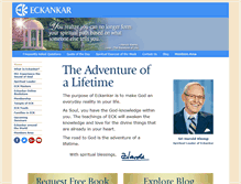 Tablet Screenshot of eckankar.org