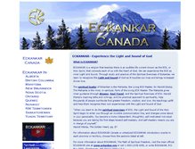 Tablet Screenshot of eckankar.ca