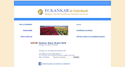 Desktop Screenshot of eckankar.nl